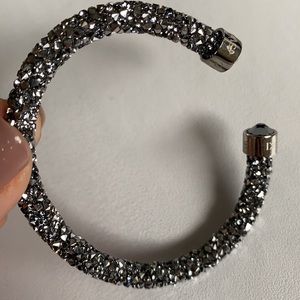 Swarovski Crystaldust Bracelet Open Cuff